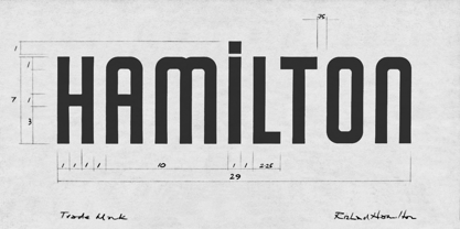 Richard Hamilton Sans Font Poster 4