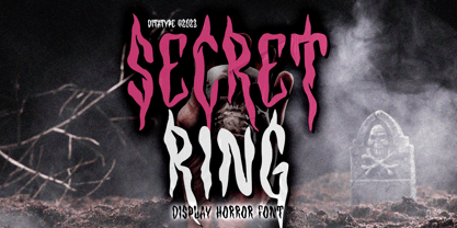 Secret Ring Font Poster 1