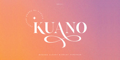 Kuano Font Poster 1