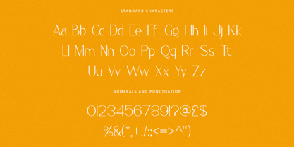 Quicklight Font Poster 9