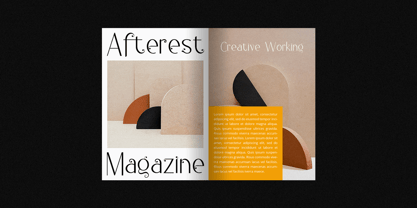 Quicklight Font Poster 3