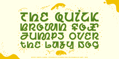 Sweet Curly Font Poster 4