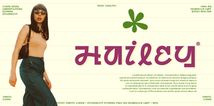 Sweet Curly Font Poster 5