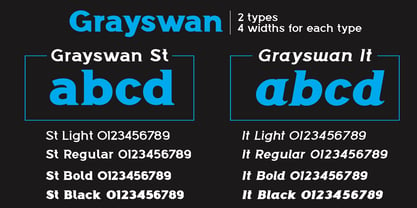 Grayswan Font Poster 3