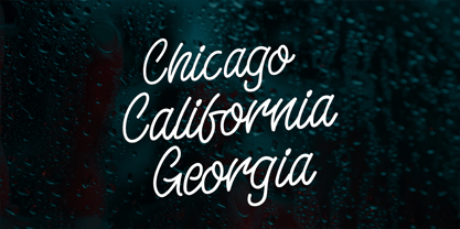 Csorna Font Poster 2