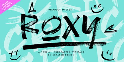 Roxy Font Poster 1