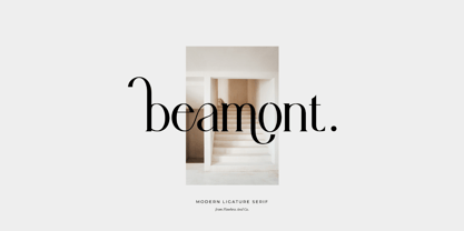 Beamont Font Poster 1