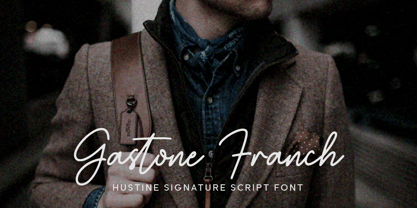 Hustine Font Poster 3