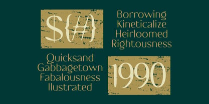 Brogsway Font Poster 3