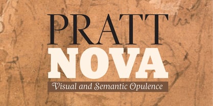 Pratt Nova Font Poster 1