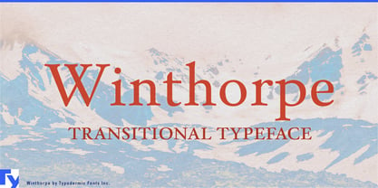 Winthorpe Font Poster 1