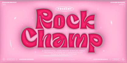 Rock Champ Font Poster 1