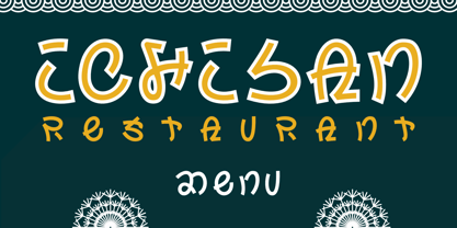 Tampopo Font Poster 7