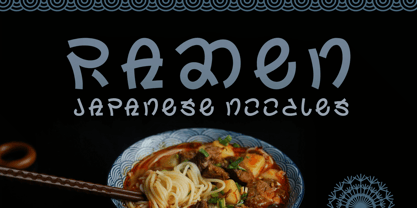 Tampopo Font Poster 4