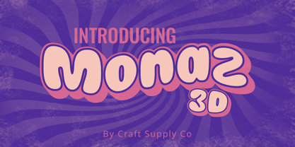 Monaz Font Poster 12