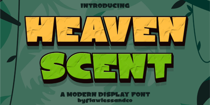 Heaven Scent Font Poster 1