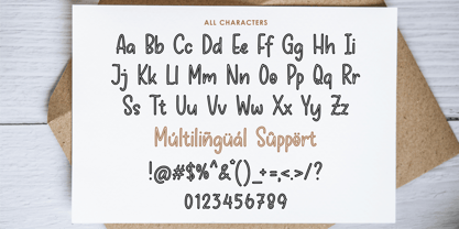 Chocobelly Font Poster 6