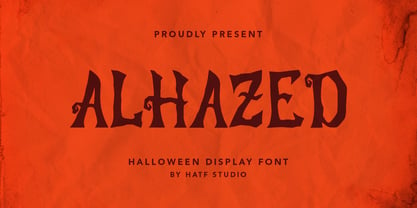 Alhazed Font Poster 1