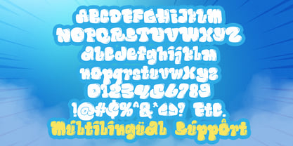 Funny Toys Font Poster 6