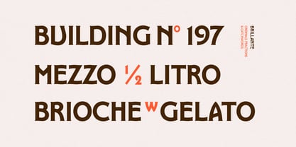 Brillante Font Poster 4