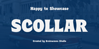 Scollar Font Poster 1