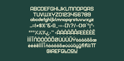 Gendenk Font Poster 2