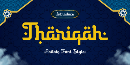 Thariqah Font Poster 1