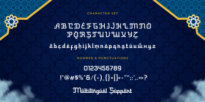 Thariqah Font Poster 11