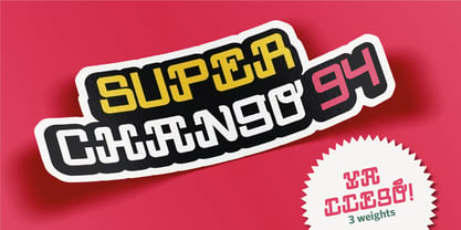 Super Chango 94 Font Poster 1
