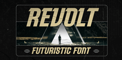 Revolt Font Poster 1