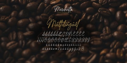 Marchiatto Font Poster 8