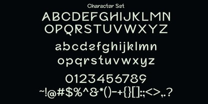 Gebuk Font Poster 7