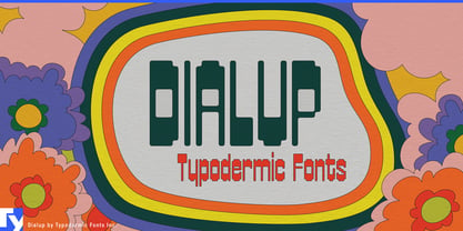 Dialup Font Poster 1