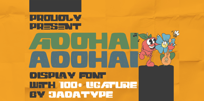 Adohai Font Poster 1