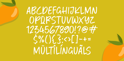 Mango Mingle Font Poster 5