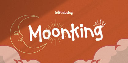 Moonking Font Poster 1