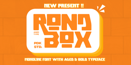 Rond Box Font Poster 1