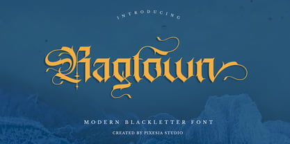 Ragtown Font Poster 1