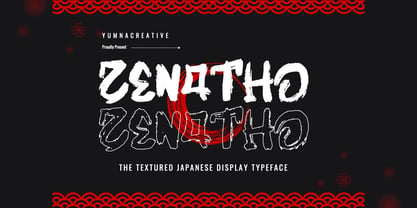 Zenatho Font Poster 1