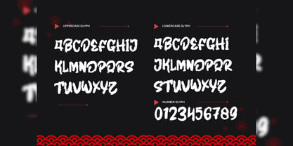 Zenatho Font Poster 2