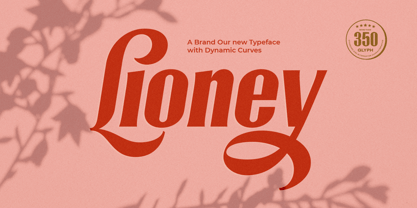 Lioney Font Poster 1