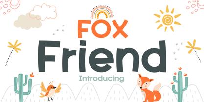 Fox Friend Fuente Póster 1