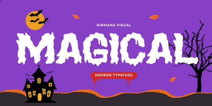 Magical Horror Font Poster 1