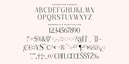 Thorco Font Poster 7