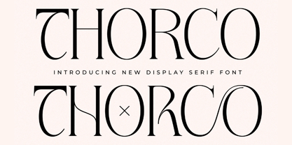 Thorco Font Poster 1