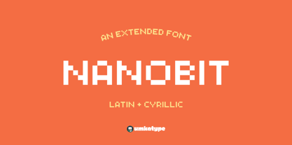 Nanobit Font Poster 9