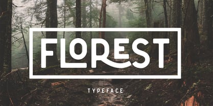 Florest Display Font Poster 1