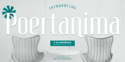 Poertanima Font Poster 1