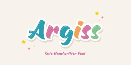 Argiss Font Poster 1