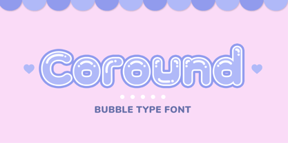 Coround Font Poster 1